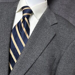 Luca di Marco Sport Coat Custom 46R Slim Fit Gray Italian Wool Tweed Blazer